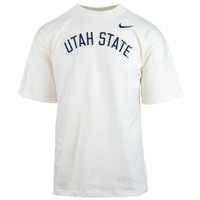 Men's nike utah state arched loose fit natural t-shirt